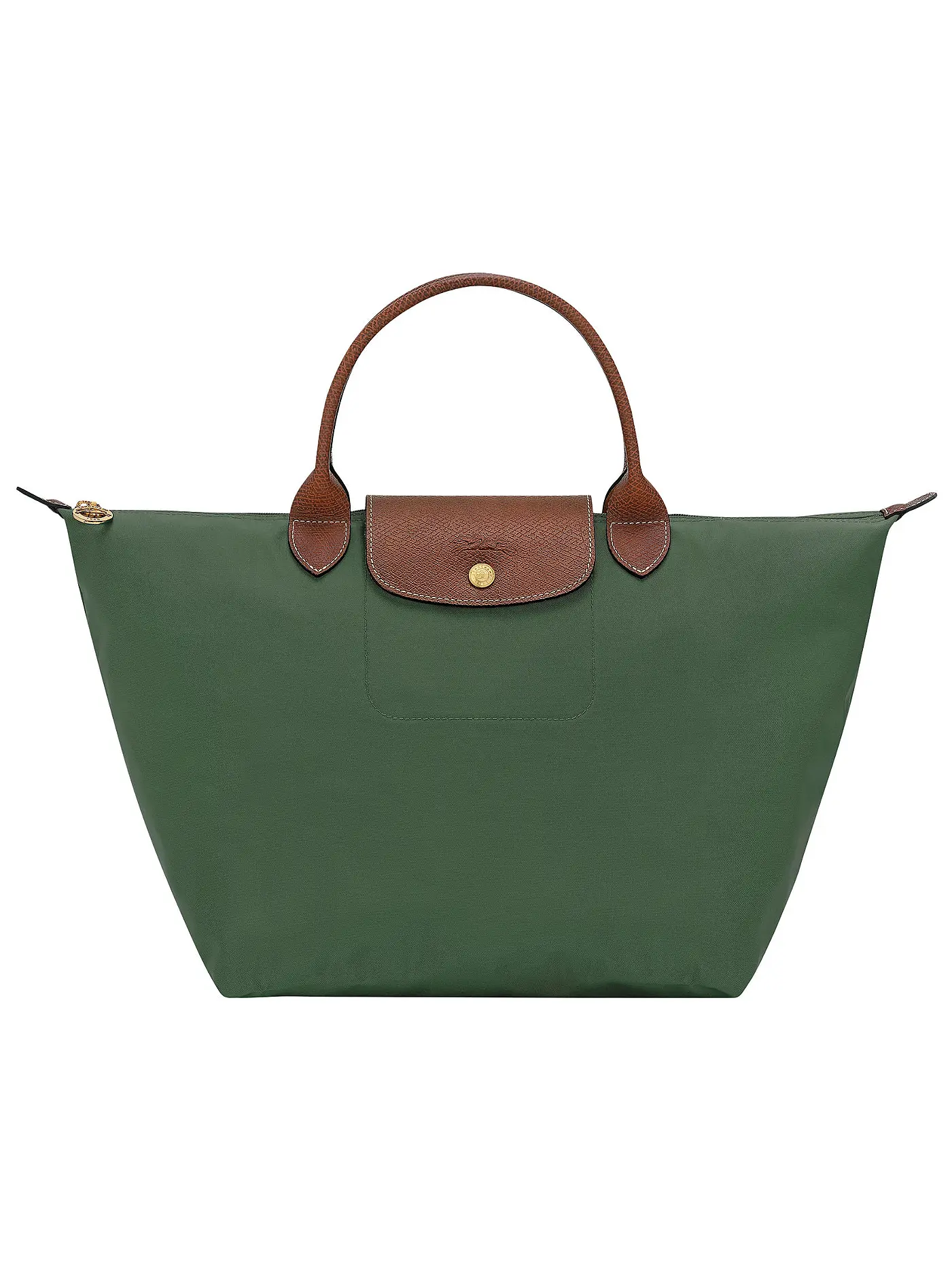 LONGCHAMP | Le Pliage Original Handtasche Medium, Paper | olive